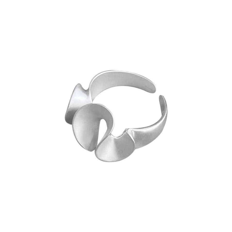 Wave s925 Sterling Silver Open Ring