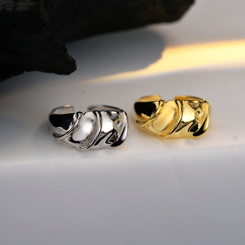 Simple Opening S925 Sterling Silver Ring